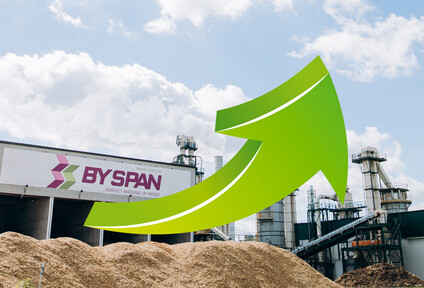 Рост объемов производства продукции деревообрабатывающего холдинга BYSPAN