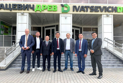 Казахстанская делегация посетила Ивацевичдрев